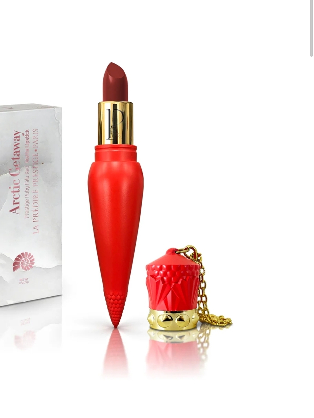 Regal Opulence Predire Prestige Ruby Maroon Velvet Lipstick